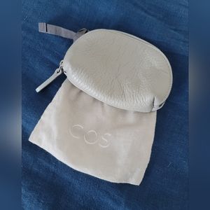 COS leather coin case NEW!